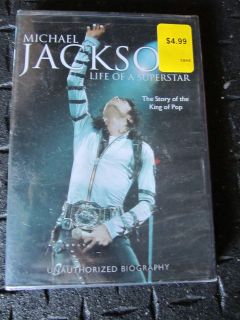 Michael Jackson Life of a Superstar EPIC DVD MOVIE BIOGRAPHY STORY POP 