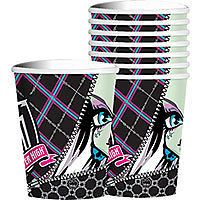 Monster High Party Supplies ~ Tablecover, Plates, Cups & Napkins 