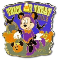 Disney Pin 92152 Halloween 2012   Trick or Treat   Minnie LE2000