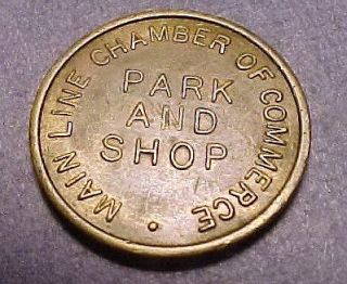 exo* (Haverford PA) Main Line Parking Token #3448a Nice Cond. r2477