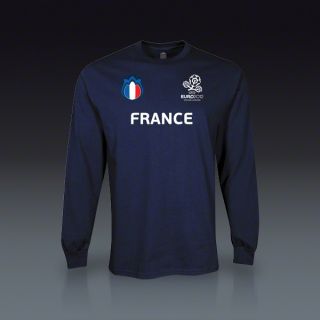 France Core Nations Long Sleeve T Shirt   Red  SOCCER