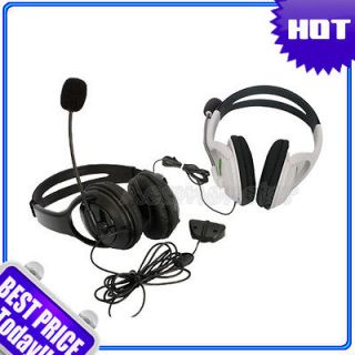 Big Headset with Microphone Eraphone for Xbox 360 Live Black+White