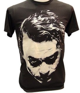 Nwt JOKER Heath Ledger Retro T Shirt Vintage BATMAN S
