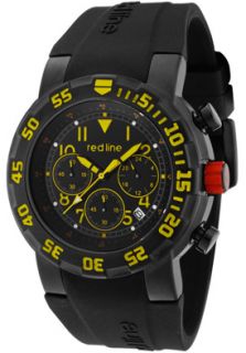 Red Line 50027VD BB 01YL Watches,Mens RPM Chronograph Black Dial 