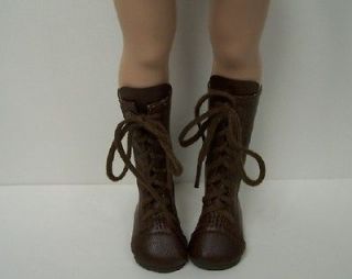   (DK) BROWN TALL Boots Doll Shoes For 16 Helen Kish Seasons