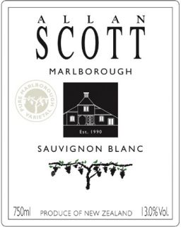 Allan Scott Marlborough Sauvignon Blanc 2004 