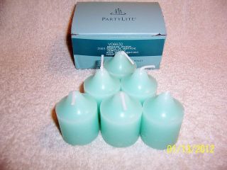 Partylite Mountain Waters Votives    NEW scent for Spring 2012