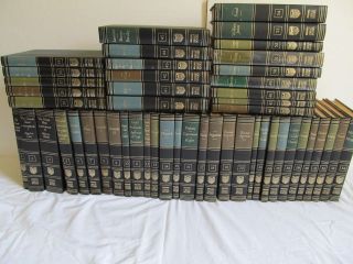   Books Encyclopedia Britannica Robert Hutchins 1952 Book Set Lot HC