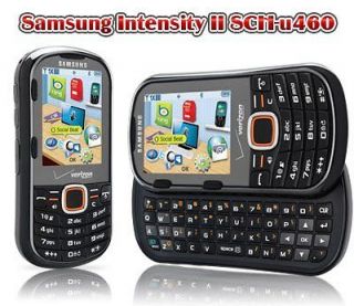   Verizon Samsung U460 Intensity II 2 Cell Phone Qwerty Gray Post Paid