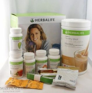 HERBALIFE ADVANCED WEIGHT MANAGEMENT PROGRAM CAFE LATTE PLUS EXTRAS