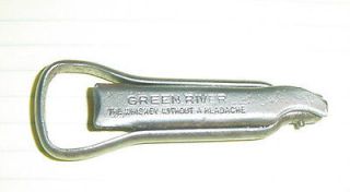 Green River Whiskey Opener & Corkscrew (OLD) THE WHISKEY WITHOUT A 