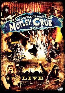 Motley Crue   Carnival Of Sins LIVE DVD, 2008, 2 Disc Set