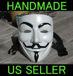 Guy Fawkes Mask   Impact Resistant Resin   Made in the USA