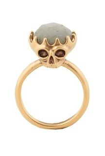 House of Harlow 1960 Nicole Richie Double Sided Skull Ring with 