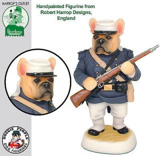  Bulldog French Foreign Legion Robert Harrop Dog Figurine Statue DP235