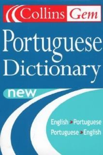 Collins Gem Portuguese Dictionary by HarperCollins Publishers Ltd 