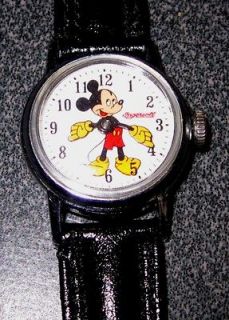 Disney vintage Mickey Mouse Ingersol watch Ex. Condition
