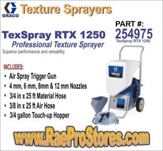 Graco TexSpray RTX 1250   Texture Paint Sprayer 254975