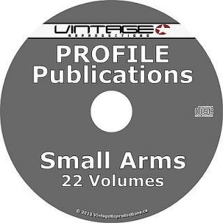 Small Arms ~ Profile Publications {22 Volumes} on CD
