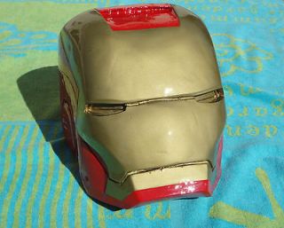 Iron man lifesize bust helmet 1/1 scale Wearable for Adults, Kids 