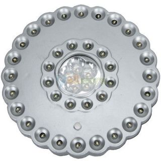HOT New Hanging UFO Portable 41 LED Tent Lamp Camping Light Silver