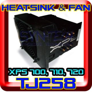 Dell XPS 700 710 720 CPU Fan Shroud & Heatsink TJ258