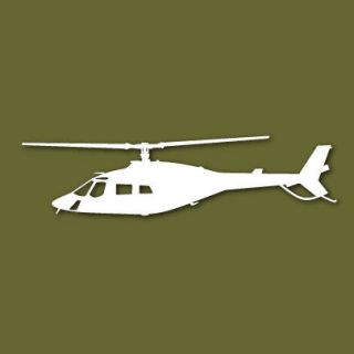 Bell Textron 222 / 230 Helicopter Vinyl Sticker VSB222S