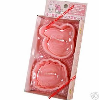 My Melody Hello Kitty Cookie Cutter Food Mold Sanrio A18