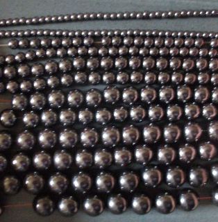 Hematite Beads Non Magnetic. Ideal For Shamballa Bracelets. Choice Of 