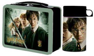HARRY POTTER CHAMBER OF SECRETS LUNCH BOX WITH THERMOS
