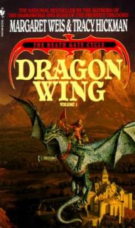Dragon Wing Vol. 1 by Tracy Hickman and Margaret Weis 1990, Paperback 