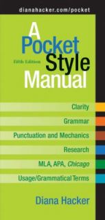 Pocket Style Manual by Diana Hacker 2008, Paperback