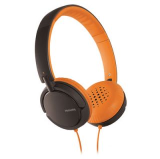 Philips SHL5001 Headband Headphones   Black Orange