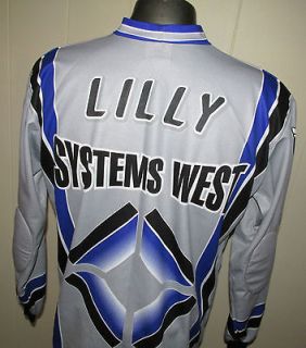 Vtg PROFILE BMX JAMIE LILLY JERSEY Racing 2000 Lg ABA OLD SCHOOL 
