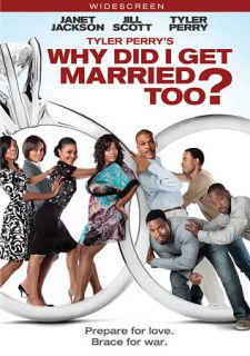 Tyler Perrys Why Did I Get Married Too DVD, 2010, Canadian