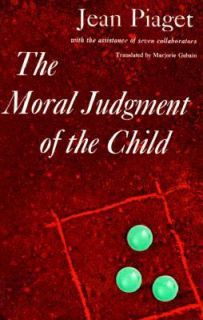 The Moral Judgment of the Child by Jean Piaget 1965, Paperback