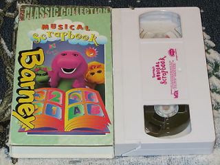   MUSICAL SCRAPBOOK VHS VIDEO TAPE BABY BOP CLASSIC COLLECTION 52MINUTES