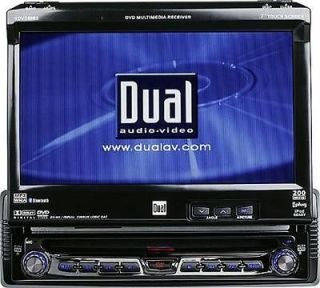 DUAL XDVD8183 IN DASH 7 TFT LCD SCREEN DVD CD  RECEIVER W/ REMOTE 