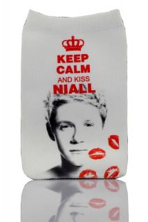 KEEP CALM & KISS NIALL HORAN FROM ONE DIRECTION MOBILE PHONE SOCK CASE 