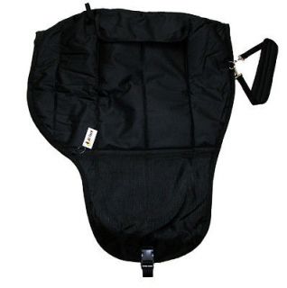   Five Deluxe 600D Canvas Nylon Western Saddle Carrier Bag Cover Black