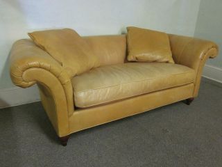 Baker Milling Road High Grade Leather Sofa