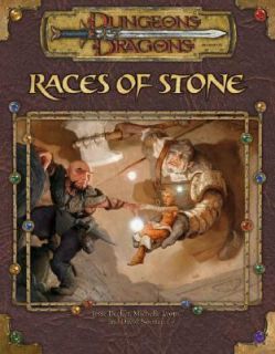 Races of Stone Dungeons and Dragons Rules Supplement by Jesse Decker 