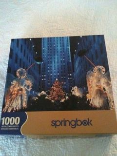 Springbok Christmas jigsaw puzzle Complete Heralding Angels 
