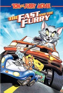 Tom and Jerry The Fast and the Furry DVD Movie Kids Family Mouse Cat 