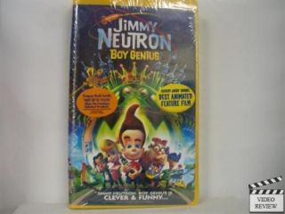 Jimmy Neutron Boy Genius (VHS, 2003, Clam Shell)