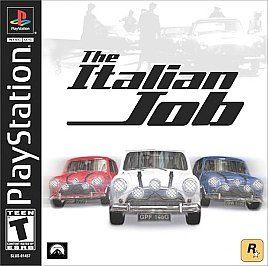 The Italian Job Sony Playstation PS1 PSone No instr/box GAME only