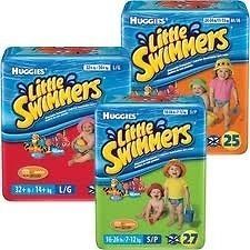 HUGGIES LITTLE SWIMMERS DISPOSABLE SWIM NAPPIES DISNEY DESIGNS PACK 