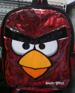 NWT 2012 Rovio ANGRY BIRDS 12 Backpack Book Bag School Tote