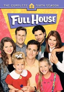 Full House The Complete Sixth Season (DVD, 2007, 4 Disc Set, Digi 