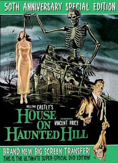 House on Haunted Hill DVD, 2009, 50th Anniversary Special Edition 